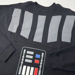 Star Wars Disney Parks Spirit Jersey‎ Darth Vader Medium Black EUC